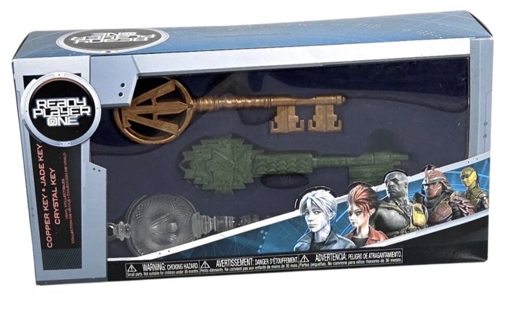 Funko Ready Player One Copper Jade Crystal Key Set 3-Pack Boxed Set